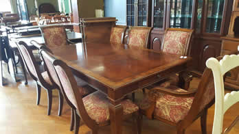 Table and 8 Chairs